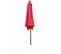 Parasol De Jardin Orient Avec Inclinaison Réglable En Rouge, Poids 4,5 Kg L270 X L270 X H235 Cm