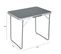 La Table De Camping Pliante En Aluminium Gris, Dimensions : L70 X H60 X P50 Cm