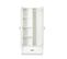 Armoire 2 Portes Amelia White - Blanc