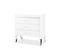 Commode 3 Tiroirs Blanka - Blanc