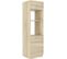 Meuble Colonne Four 2 Portes Battantes - Décor Chene Sonoma - L 60 X P 57 X H 210 Cm - Lassen