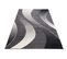 Tapis De Salon Chambre Rectangle Noir Gris Vagues Fin Dream 220 X 300 Cm