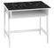 Bureau Ardoise Noir Et Blanc - L.58 X L.46 X H.52 Cm