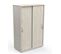 Armoire De 2 Portes Coloris Chêne Topanga - Longueur 68 X Profondeur 32 X Hauteur 105 Cm