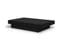 Banquette Convertible Piry 3 Places Tissu Noir Classique L 187 X P 88 Cm