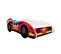 Lit Enfant Voiture Formule 1 Modèle Top Car Rouge + Matelas - 70x140 Cm