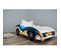 Lit Enfant Voiture Formule 1 Modèle Be Star Orange + Matelas - 70x140 Cm