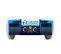 Lit Enfant Voiture Formule 1 Modèle Race Car Bleu + Matelas - 70x140 Cm