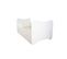 Lit Blanc Avec Tiroir De Rangement Pour Enfant Avec Matelas - Couchage 70 X140 Cm