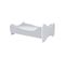 Lit Enfant Modèle Midi Color Pastel Couleur Gris Clair : Lit + Matelas - 140x70 cm