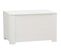 Coffre De Rangement En Pin  77 X 40 X 50 Cm Blanc