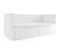 Lit Simple 2 Places Hermes 80x200 Avec Matelas Sommier Et Tiroirs En Blanc