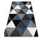 Tapis Alter Rino Triangle Bleu 80x150 Cm