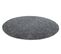 Tapis Moderne Lavable Ildo 71181070 Cercle Anthracite Gris Cercle 120 Cm