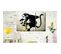 Tableau Imprimé "monkey Tnt Detonator - Banksy" 60 X 90 Cm