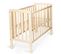 Lit Elephant Style Scandinave 100x50cm Bois Naturel