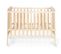 Lit Monkey Style Scandinave120x60cm Bois Naturel