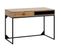 Bureau "olier" - 120 X 81 X 60 Cm - Marron/noir