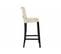 Chaise De Bar Jackson 100, 40x47x107 Cm En Tissu - Beige