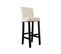 Chaise De Bar Jackson 100, 40x47x107 Cm En Tissu - Beige