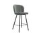 Chaise De Bar Jackson 101 En Tissu 48x54x109 Cm - Gris