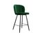 Chaise De Bar Jackson 101 En Tissu 48x54x109 Cm - Vert