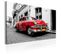 Tableau Imprimé "cuban Classic Car Red" 60 X 90 Cm