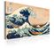 Tableau "the Great Wave Off Kanagawa Reproduction" 80 X 120 Cm