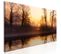 Tableau Imprimé "winter Sunset Narrow" 50 X 150 Cm