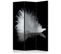 Paravent 3 Volets "white Feather Ii" 135x172cm