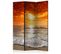 Paravent 3 Volets "marvelous Sunset" 135x172cm