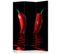 Paravent 3 Volets "chili Pepper" 135x172cm