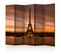 Paravent 5 Volets "eiffel Tower At Dawn" 172x225cm