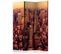 Paravent 3 Volets "bird Eye View Of Manhattan, New York" 135x172cm