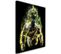 Tableau Dragon Ball Super Saiyan Son Goku Iii 60 X 90 Cm Noir