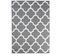 Tapis De Salon Gris Blanc Treillis 140 X 200 Cm Luxury