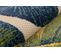 Tapis Extérieur Intérieur Vert Bleu Jaune Crème Feuilles 200x300 cm