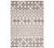 Tapis Extérieur Intérieur Gris Beige Ethno 80x150 cm