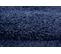 Tapis Carré Bleu Marine Moelleux Poil Long Shaggy 120 X 120 Cm