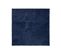 Tapis Carré Bleu Marine Moelleux Poil Long Shaggy 160 X 160 Cm