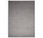 Tapis Séjour Bureau Gris Unicolore Fin Tufté Feutre 140 X 200 Cm