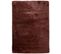 Tapis Salon Chambre Antidérapant Bébé Marron Uni Shaggy Super Doux Doux 200x300 cm