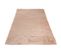 Tapis Salon Chambre Antidérapant Bébé Beige Clair Uni Shaggy Super Doux Doux 160x230 cm