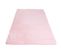 Tapis Salon Chambre Antidérapant Bébé Rose Clair Uni Shaggy Super Doux Doux 140x200 cm