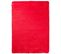 Tapis Salon Chambre Antidérapant Bébé Rouge Uni Shaggy Super Doux Doux 140x200 cm