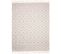 Tapis Intérieur Extérieur Crème Beige Marocain Franges Effet 3d Boucle 120x170 cm