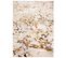 Tapis Salon Marron Crème Or Beige Abstrait Doux 200 X 300 Cm