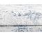 Tapiso Tapis Salon Moderne Bleu Blanc Abstrait Rayures Sky 250x350