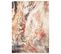 Tapis Salon Chambre Multicolore Abstrait Franges Fin 120x170 cm