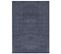 Tapis Shaggy Antidérapant Lavable Anthracite Uni Salon Moelleux 80x150